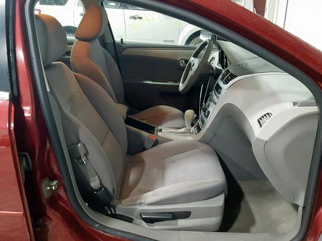 1G1ZC5E12BF281515 - 2011 CHEVROLET MALIBU 1LT 勃艮第红 照片 5