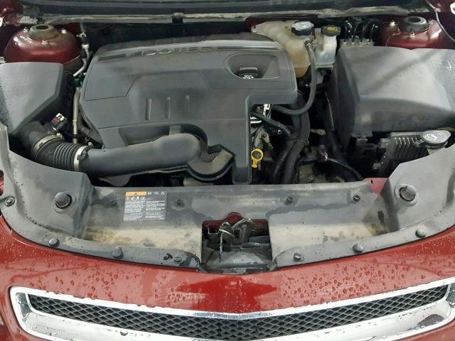 1G1ZC5E12BF281515 - 2011 CHEVROLET MALIBU 1LT 勃艮第红 照片 7