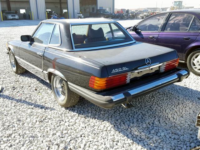 10704412045161 - 1978 MERCEDES-BENZ 450SL BLACK photo 3