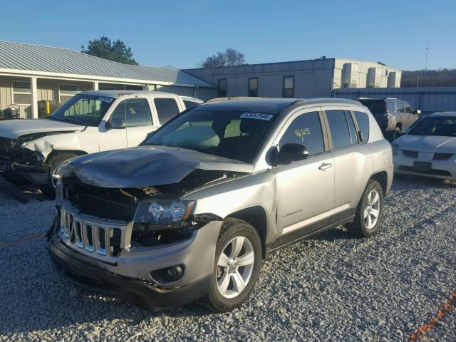 1C4NJDBB6FD105314 - 2015 JEEP COMPASS SP SILVER photo 2