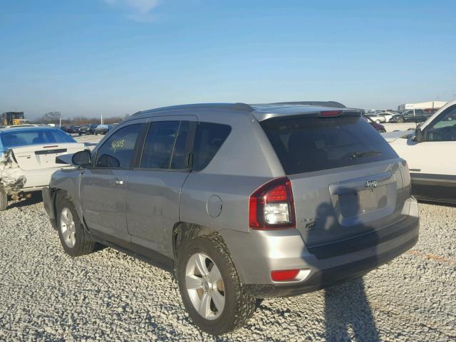 1C4NJDBB6FD105314 - 2015 JEEP COMPASS SP SILVER photo 3