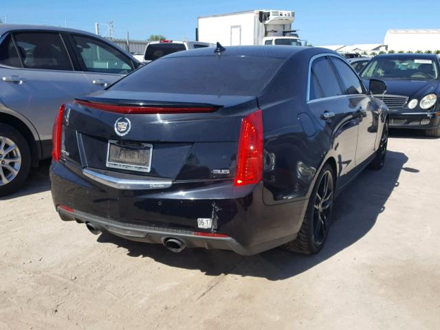 1G6AE5S32D0174817 - 2013 CADILLAC ATS PREMIU BLACK photo 4