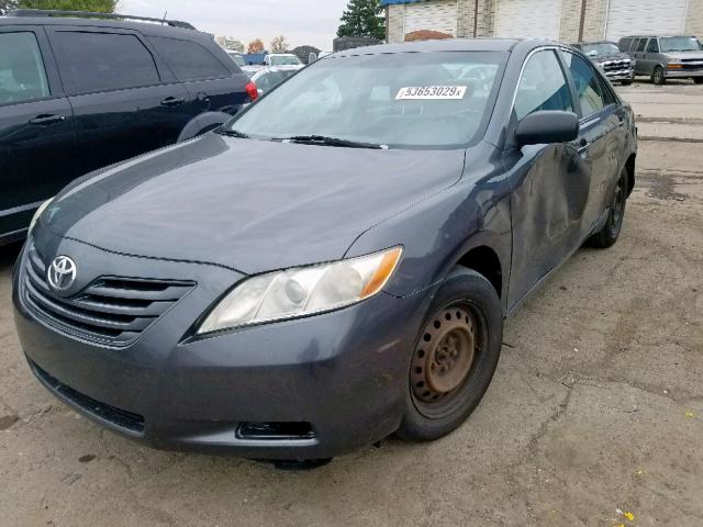 4T1BK46K37U025959 - 2007 TOYOTA CAMRY LE GRAY photo 2