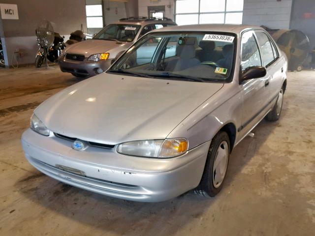 1Y1SK528X1Z445647 - 2001 CHEVROLET GEO PRIZM GRAY photo 2