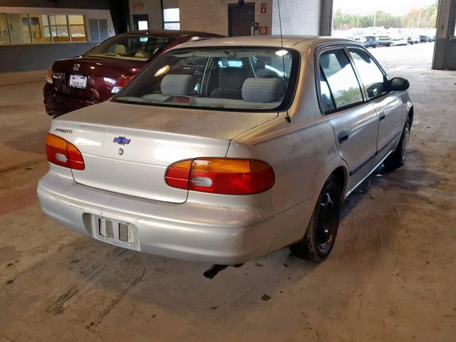 1Y1SK528X1Z445647 - 2001 CHEVROLET GEO PRIZM GRAY photo 4