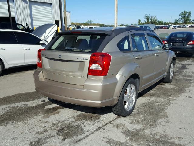 1B3HB48A99D181866 - 2009 DODGE CALIBER SX GOLD photo 4