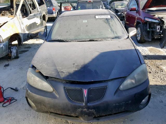 2G2WP522141146875 - 2004 PONTIAC GRAND PRIX შავი ფოტო 9