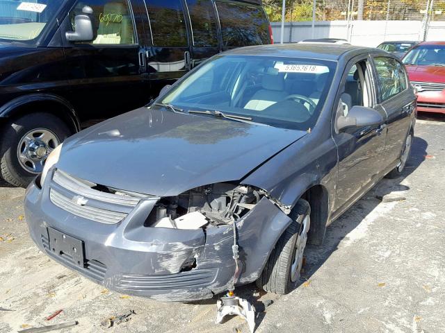 1G1AL58F787238862 - 2008 CHEVROLET COBALT LT GRAY photo 2