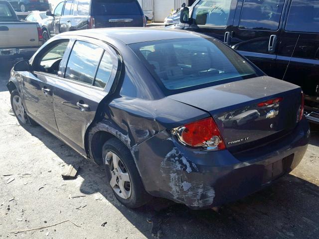 1G1AL58F787238862 - 2008 CHEVROLET COBALT LT GRAY photo 3