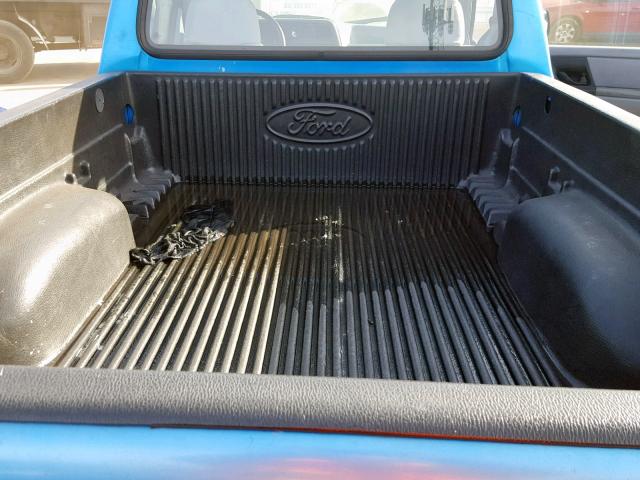 1FTCR10A0RUB18959 - 1994 FORD RANGER BLUE photo 6