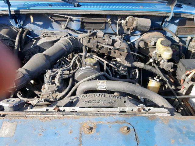 1FTCR10A0RUB18959 - 1994 FORD RANGER BLUE photo 7