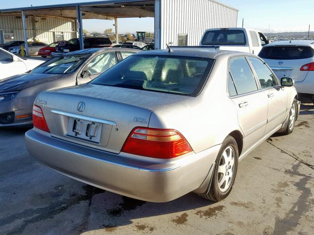 JH4KA96592C000124 - 2002 ACURA 3.5RL SILVER photo 4