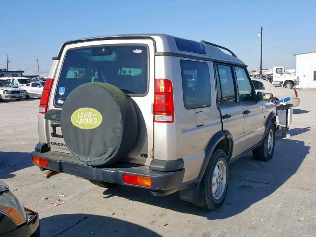 SALTL154X1A712445 - 2001 LAND ROVER DISCOVERY GOLD photo 4