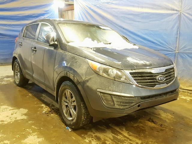 KNDPB3A2XB7013844 - 2011 KIA SPORTAGE L BLUE photo 1