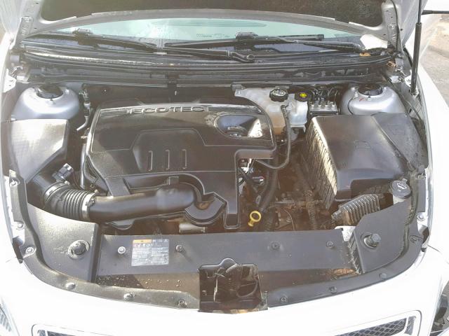 1G1ZC5EB9AF259728 - 2010 CHEVROLET MALIBU 1LT SILVER photo 7