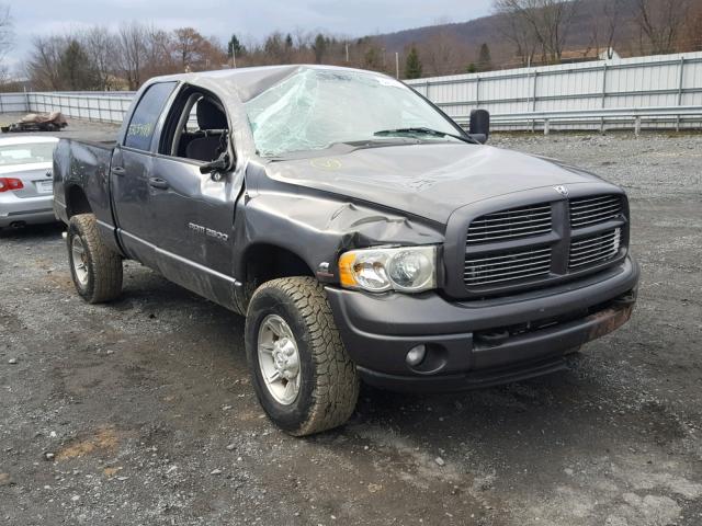 3D7KU28C23G793086 - 2003 DODGE RAM 2500 S GRAY photo 1