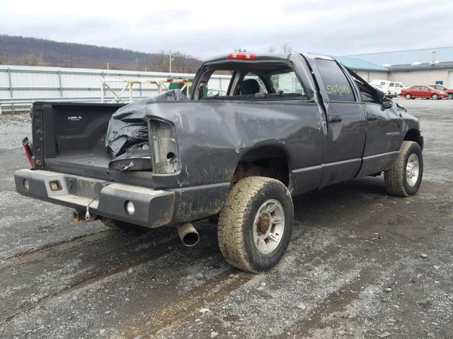 3D7KU28C23G793086 - 2003 DODGE RAM 2500 S GRAY photo 4