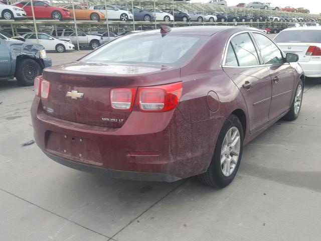 1G11C5SA3GF128148 - 2016 CHEVROLET MALIBU LIM 勃艮第红 照片 4