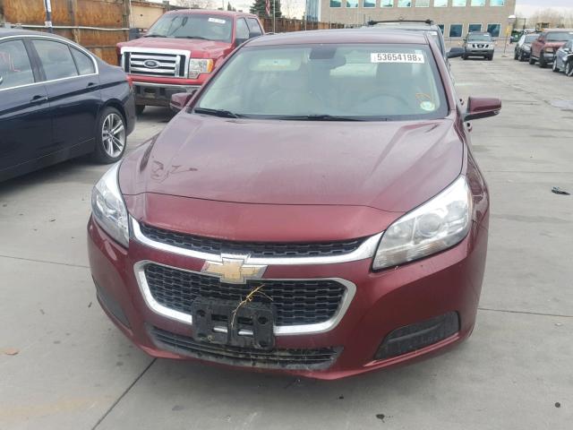 1G11C5SA3GF128148 - 2016 CHEVROLET MALIBU LIM 勃艮第红 照片 9