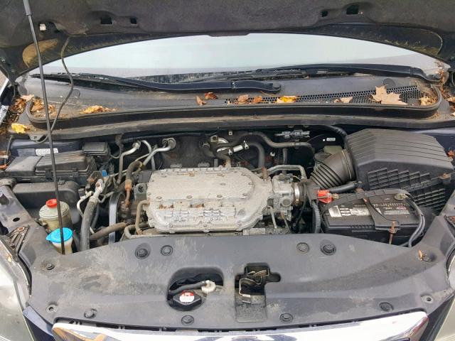 5FNRL38445B121145 - 2005 HONDA ODYSSEY EX BLUE photo 7