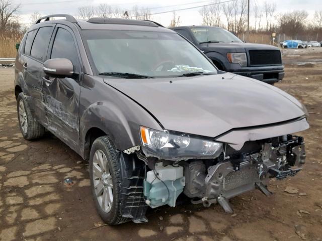 JA4JT3AW7CU000665 - 2012 MITSUBISHI OUTLANDER BROWN photo 1