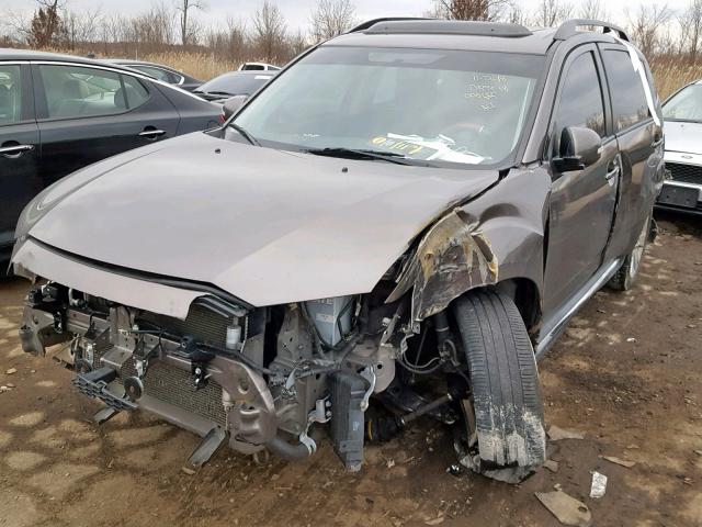 JA4JT3AW7CU000665 - 2012 MITSUBISHI OUTLANDER BROWN photo 2