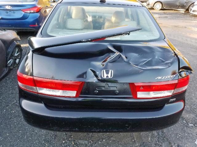 1HGCM66504A045268 - 2004 HONDA ACCORD EX BLACK photo 9