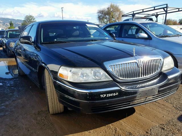 2LNHM84W88X635657 - 2008 LINCOLN TOWN CAR E BLACK photo 1