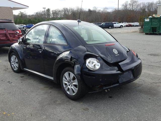 3VWPG31C28M522462 - 2008 VOLKSWAGEN NEW BEETLE 黑色 照片 3