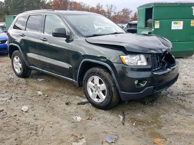 1J4RS4GG4BC549384 - 2011 JEEP GRAND CHER GREEN photo 1