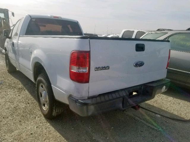 1FTRF12W56NB41042 - 2006 FORD F150 WHITE photo 3