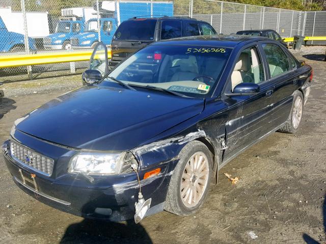 YV1TH592961446796 - 2006 VOLVO S80 2.5T BLUE photo 2