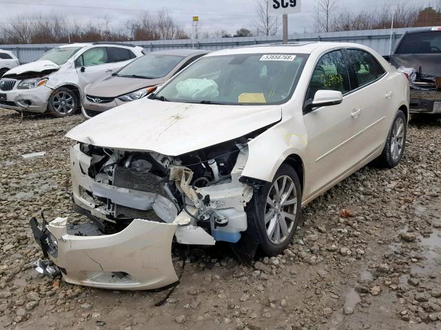 1G11E5SL8EF232949 - 2014 CHEVROLET MALIBU 2LT WHITE photo 2