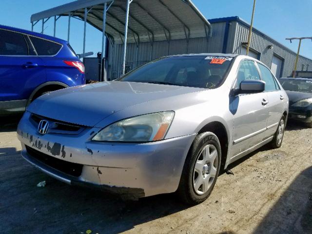 1HGCM56475A018846 - 2005 HONDA ACCORD LX GRAY photo 2