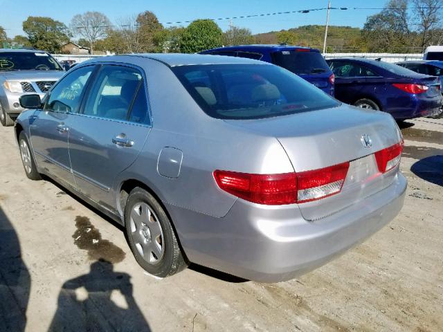 1HGCM56475A018846 - 2005 HONDA ACCORD LX GRAY photo 3