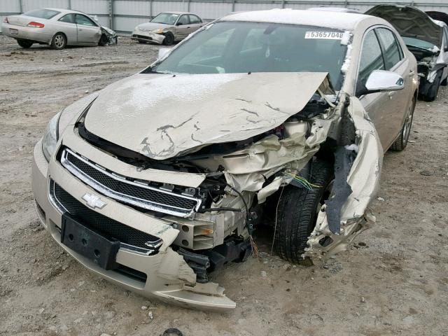 1G1ZB5E02CF279713 - 2012 CHEVROLET MALIBU LS TAN photo 2