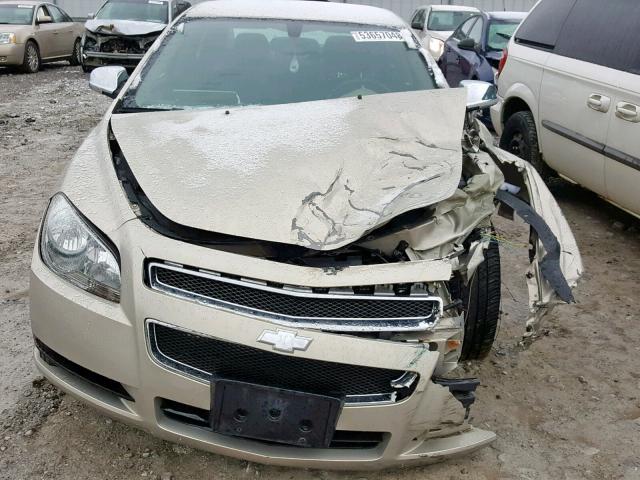 1G1ZB5E02CF279713 - 2012 CHEVROLET MALIBU LS TAN photo 9