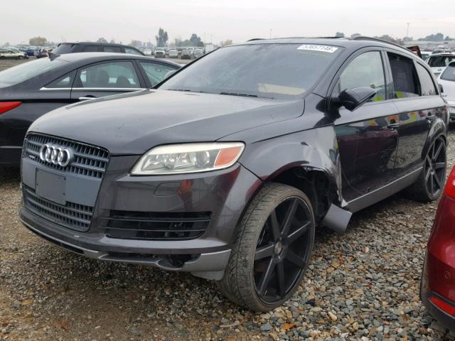 WA1BV74L38D036433 - 2008 AUDI Q7 4.2 QUA GRAY photo 2