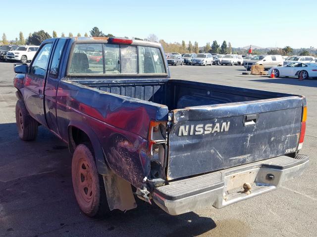 1N6HD16Y1RC354449 - 1994 NISSAN TRUCK KING BLUE photo 3