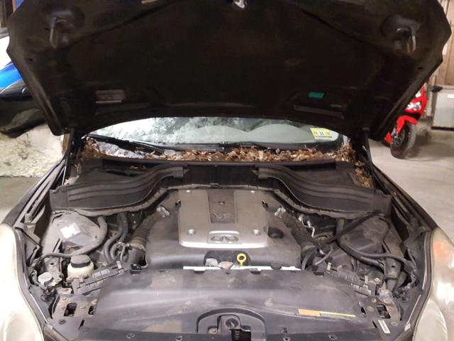 JNKAJ09FX8M362235 - 2008 INFINITI EX35 BASE BURGUNDY photo 7