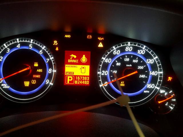 JNKAJ09FX8M362235 - 2008 INFINITI EX35 BASE BURGUNDY photo 8