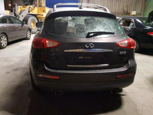JNKAJ09FX8M362235 - 2008 INFINITI EX35 BASE BURGUNDY photo 9