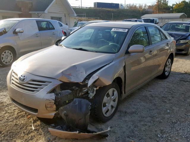 4T4BE46K28R041388 - 2008 TOYOTA CAMRY CE GOLD photo 2
