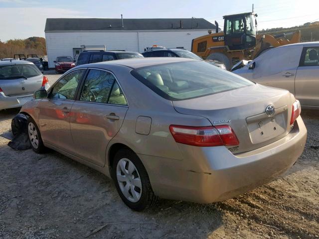 4T4BE46K28R041388 - 2008 TOYOTA CAMRY CE GOLD photo 3