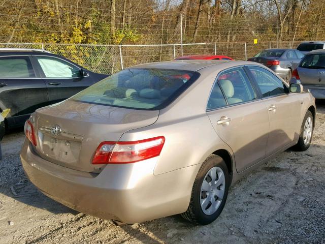 4T4BE46K28R041388 - 2008 TOYOTA CAMRY CE GOLD photo 4