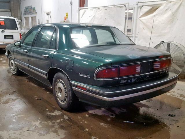 1G4HR53L4PH459423 - 1993 BUICK LESABRE LI GREEN photo 3