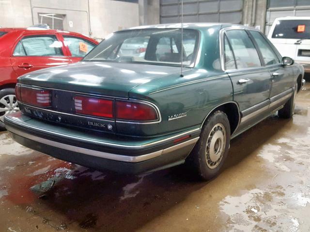 1G4HR53L4PH459423 - 1993 BUICK LESABRE LI GREEN photo 4