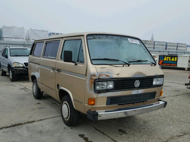 WV2YB0257GH045326 - 1986 VOLKSWAGEN VANAGON BU GOLD photo 1