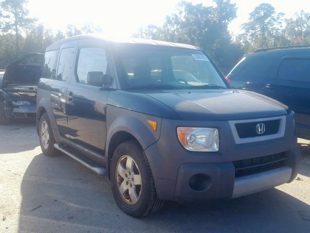 5J6YH28694L015028 - 2004 HONDA ELEMENT EX BLACK photo 1