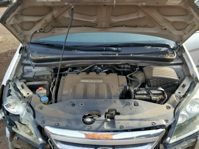 5FNRL38255B127048 - 2005 HONDA ODYSSEY LX SILVER photo 7